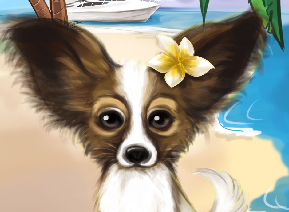 pet caricature _ logo