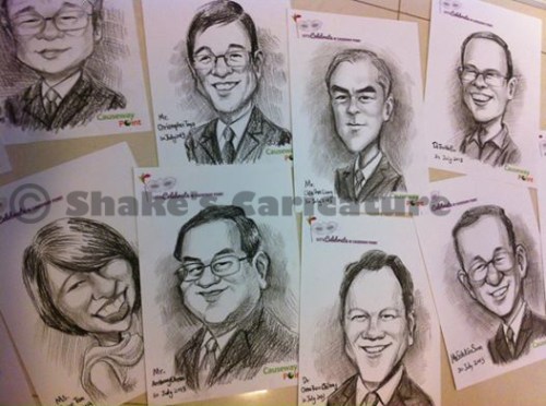Caricature Gift Souvenir Employee Awards