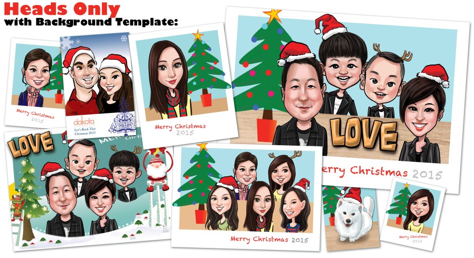 Heads Only Christmas