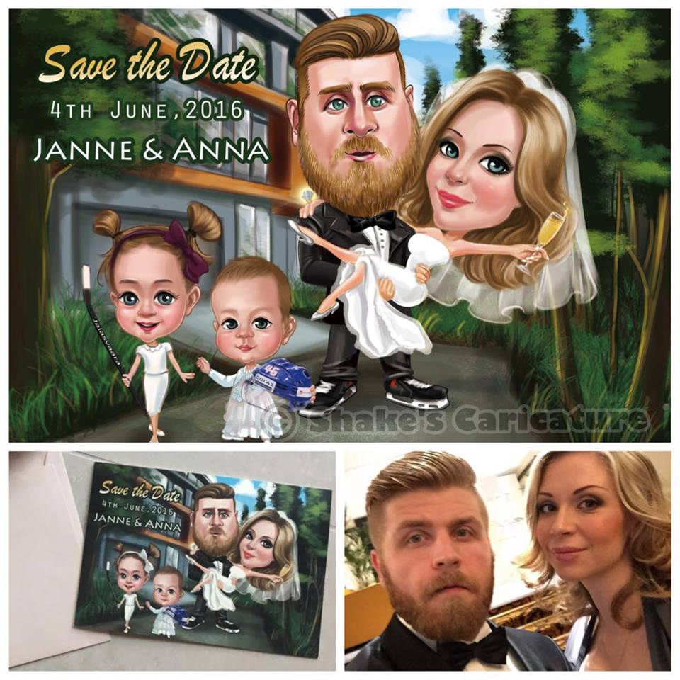 Janne Jalasvaara Caricature